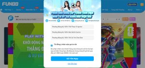 Tạo tài khoản FUN88